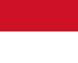 the Monaco flag