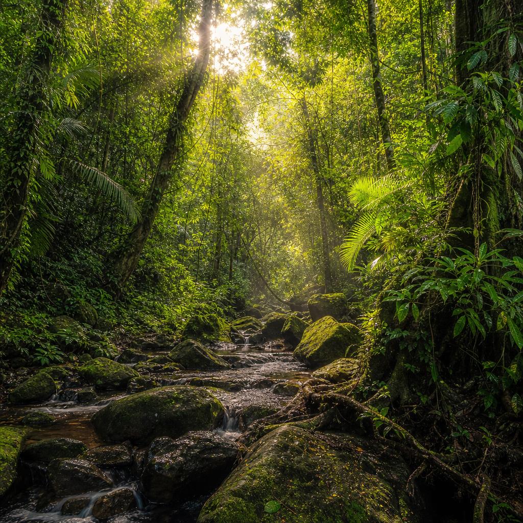 Deep within the lush forests of Suriname, Brownsberg Nature Park reveals a spectacular vista.